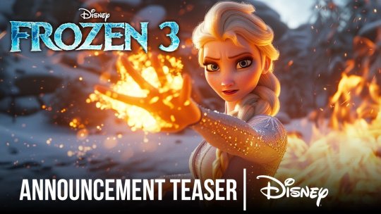 Disney a anunțat data de lansare a animației „Frozen 3”