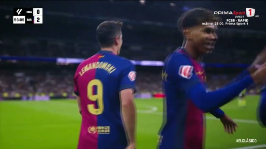 Fotbal: Barcelona a câştigat clar „El Clasico” | VIDEO
