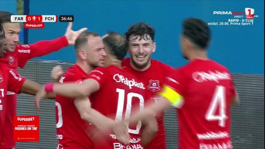 Fotbal: Remiză în play-out între Farul şi Hermannstadt | VIDEO