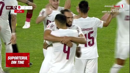 VIDEO Fotbal: Rapid București - CFR Cluj 1-1, în Superligă