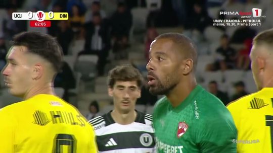 Fotbal: Dinamo a câştigat la Cluj în LIga I | VIDEO