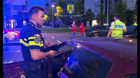 VIDEO Ample acțiuni ale polițiștilor la șoferii care și-au modificat autoturismele