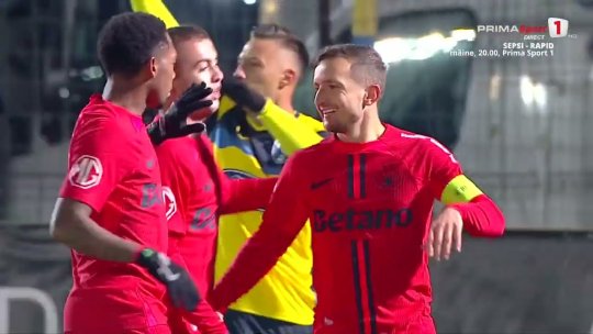 FCSB o învinge pe Agricola Borcea, în Cupa României VIDEO