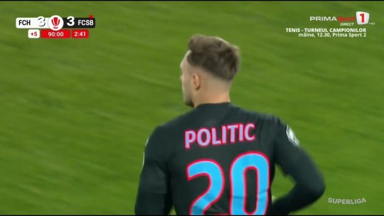 Fotbal: FC Hermannstadt - FCSB 3-3, în Superligă VIDEO