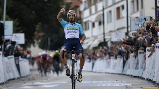 Eduard Grosu este lider în Turul ciclist al Croaţiei