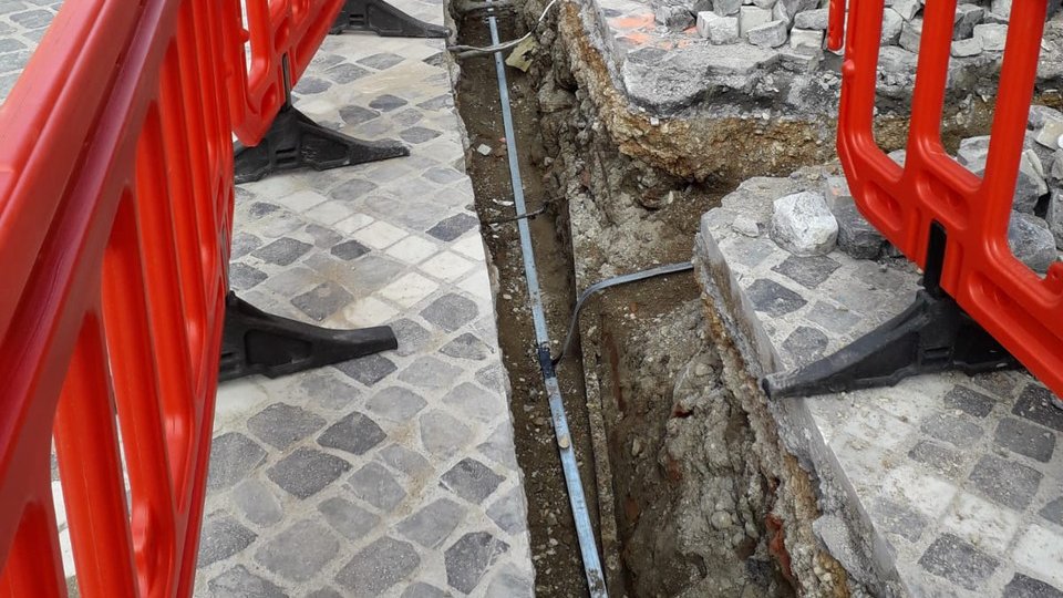 Încep săpăturile pe strada Apollonia Hirscher