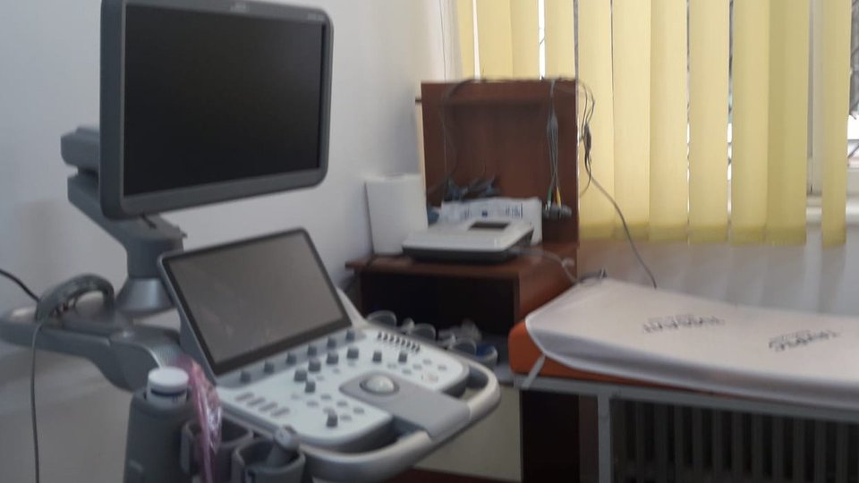 Cabinet de cardiologie la Ambulatoriul Spitalului TBC de pe strada Sitei