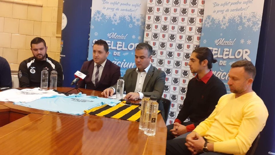 "Meciul stelelor de Crăciun", luni, la Sala Sporturilor