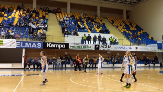Olimpia CSU Braşov a fost învinsă pe teren propriu de FCC Baschet Arad