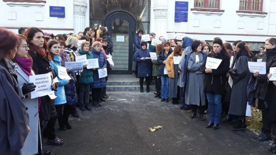 Proteste ale grefierilor braşoveni