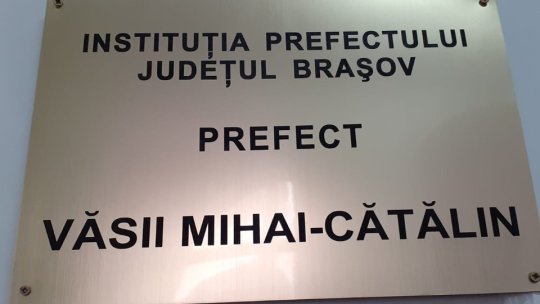 Noul prefect al Braşovului va fi învestit vineri