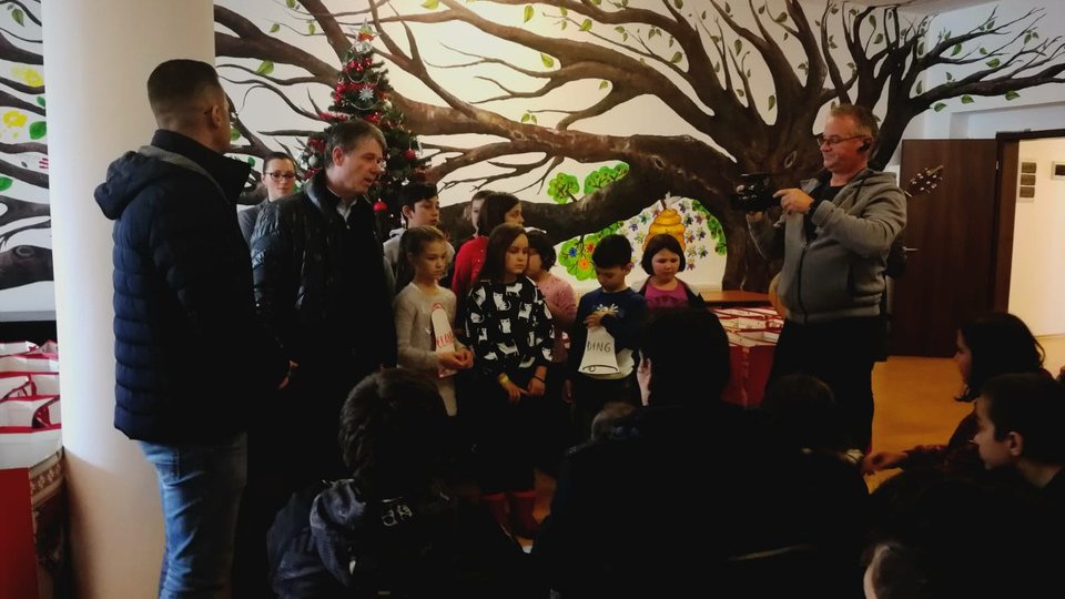 Moş Crăciun la Direcţia de Asistenţă Socială Braşov