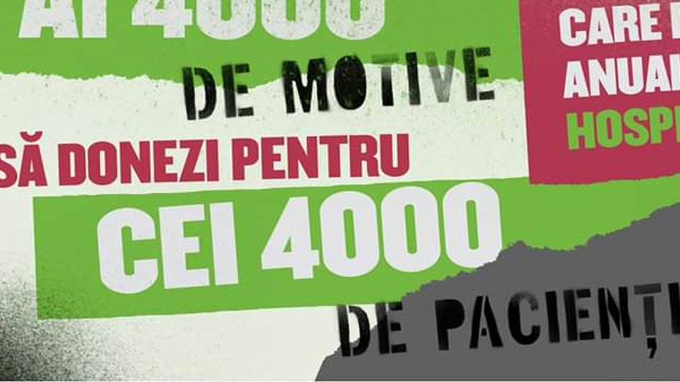 #motivesadonezi de Giving Tuesday pentru HOSPICE Casa Speranţei