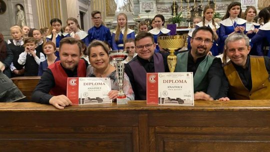 Cvintetul ,,Anatoly'', aur pentru România