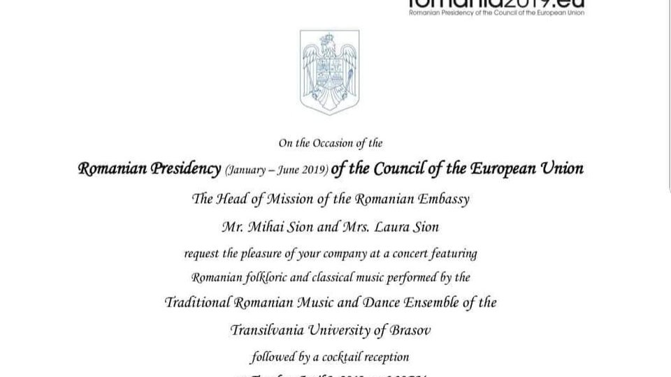 Spectacol al studenților brașoveni la Ambasada României din Filipine