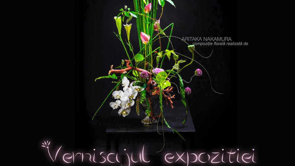 Expoziţie de Ikebana, la Biblioteca Judeţeană