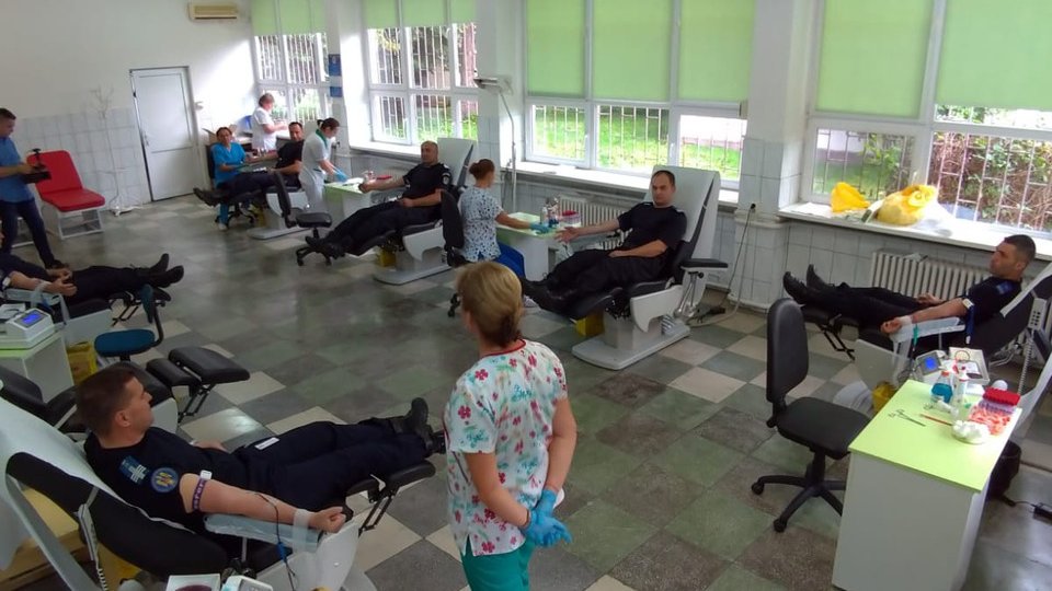 Acţiune de donare de sânge