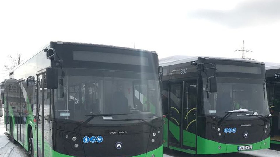 O firmă din Cehia va trimite 32 de autobuze electrice la Brașov