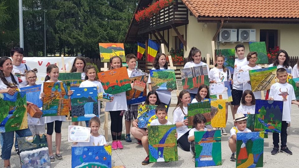 Şcoală de Vară de pictură, la Vama Buzăului