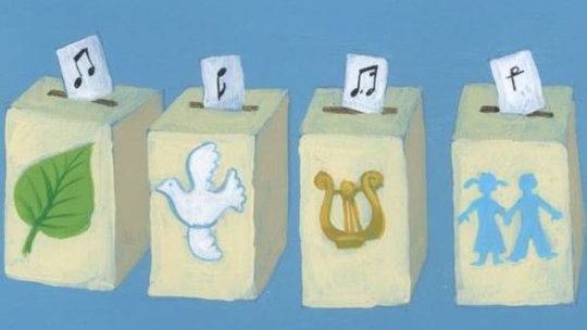 Şase cântece româneşti, în prima Carte de Cântece a Uniunii Europene