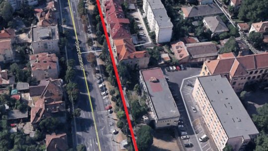 Încă un trotuar săpat pentru lucrări la conductele de apă