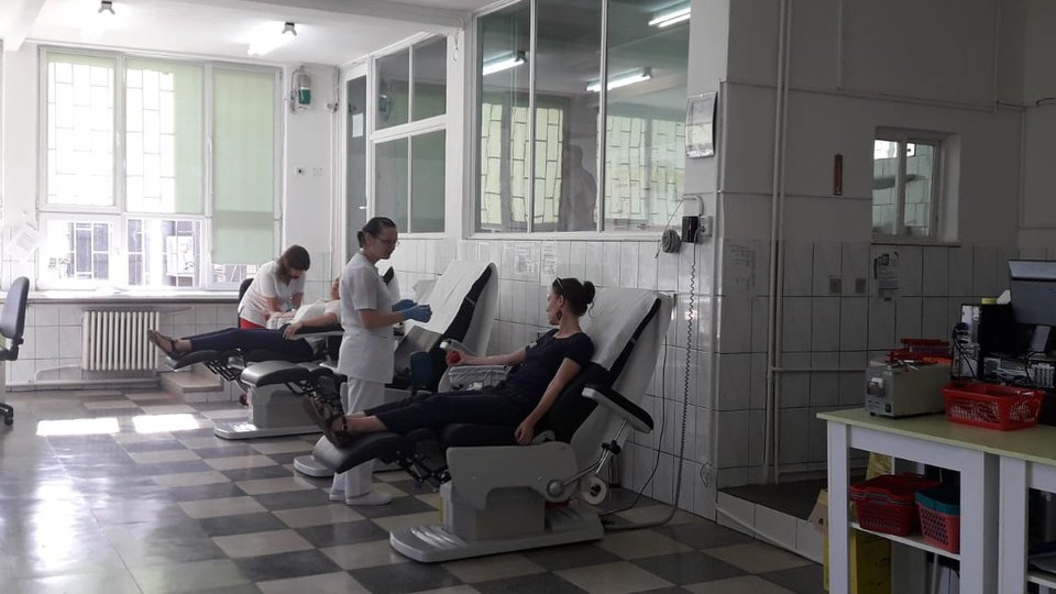 Brașovenii, așteptați să doneze sânge, pentru că este nevoie tot timpul