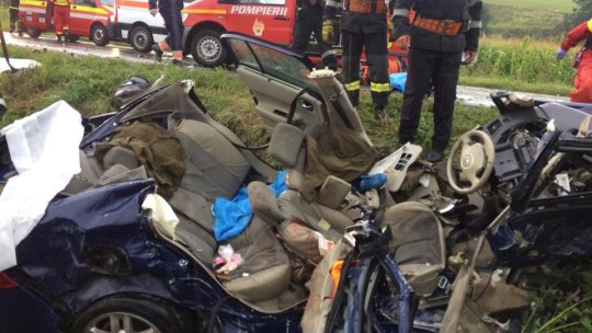 Grav accident pe DN 13