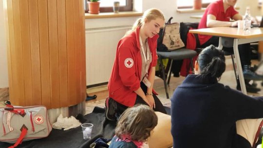 Echipajul de prim-ajutor al Crucii Roșii Brașov, pe primul loc la nivel național