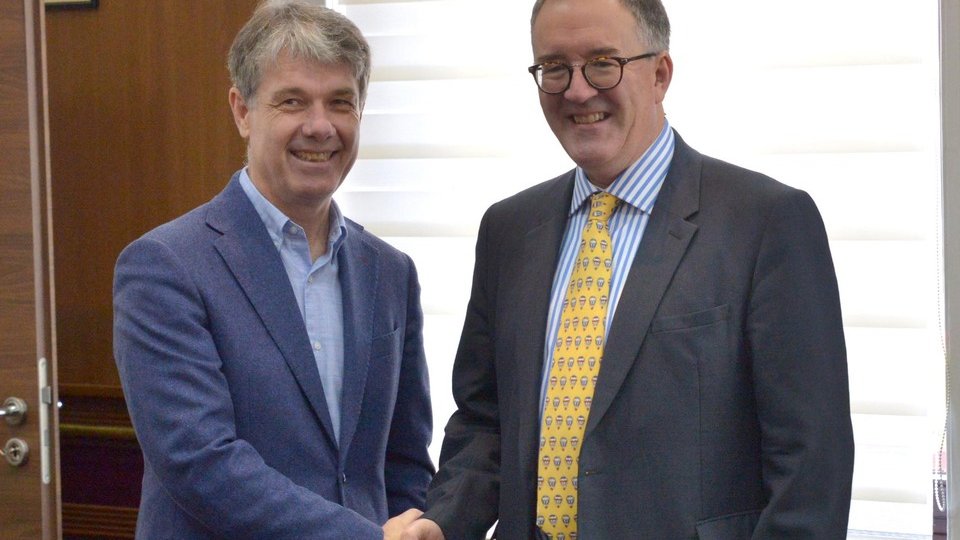Noul ambasador al Marii Britanii, în prima sa vizită oficială la Brașov