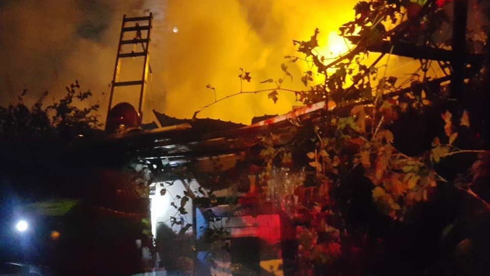 Incendiu în Şchei, în această dimineaţă
