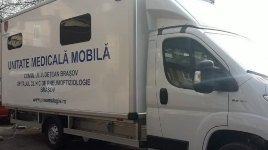 Cabinet medical pe roţi la Spitalul TBC din Braşov!