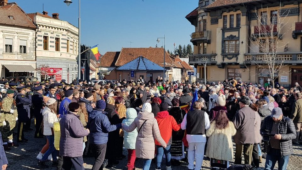Mica Unire a fost marcată azi şi la Braşov