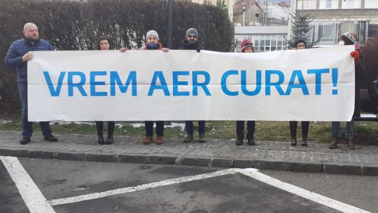 Poluarea îi scoate, din nou, în stradă pe brașoveni