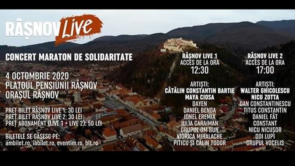 Maraton de folk, la Râşnov, pentru o cauză nobilă