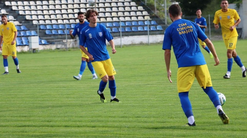 Corona Brașov - AFC Odorheiu Secuiesc, vineri, pe teren propriu