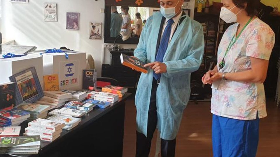 HOSPICE Casa Speranței, vizitat de Ambasadorul Israelului în România