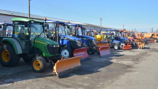 Municipalitatea spune că este pregătită pentru activitatea de deszăpezire