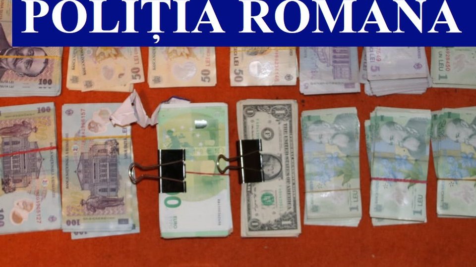 Bărbat reținut pentru tâlhăria de la casa de schimb valutar