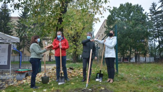 Începe construcția viitorului Cămin al Școlii Profesionale Germane Kronstadt. Azi a fost pusă prima cărămidă