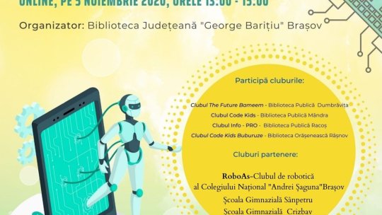 Târg Online de Știință și Tehnologie pentru Copii, cu concurs și expoziție