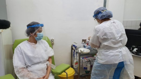 Dr. Andreea Moldovan, primul medic din județul Brașov care s-a vaccinat anti-COVID 19
