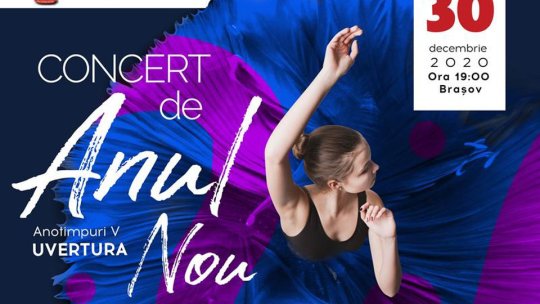Concert de Anul Nou, în online, live, în această seară, la Filarmonică