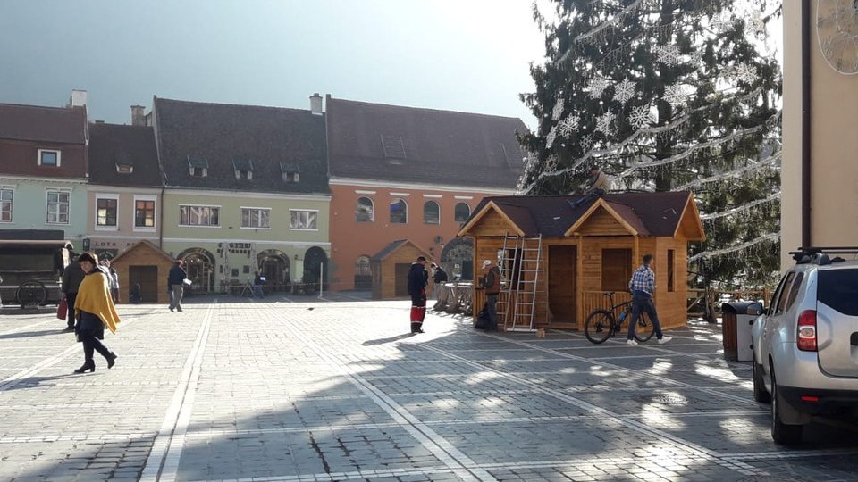 Brașovul va avea Târg de Crăciun, dar fără mâncare și vin fiert
