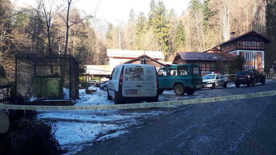 Un bancomat a fost aruncat în aer, la Sinaia