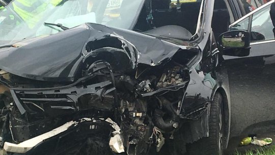 Accident rutier la ieşirea din Braşov