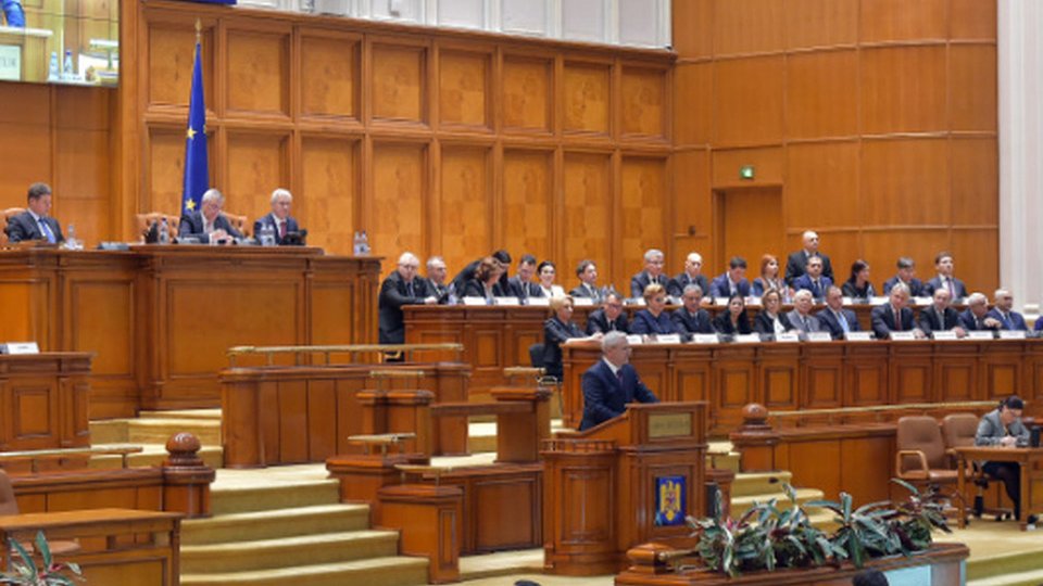 Ședinţa comună pentru învestirea Cabinetului Câţu, astăzi, la Parlament