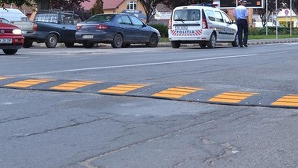Alte trei treceri de pietoni vor avea limitatoare de viteză