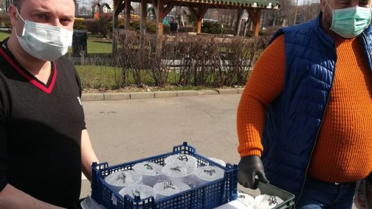 Comunitatea braşoveană îşi susţine eroii din linia I