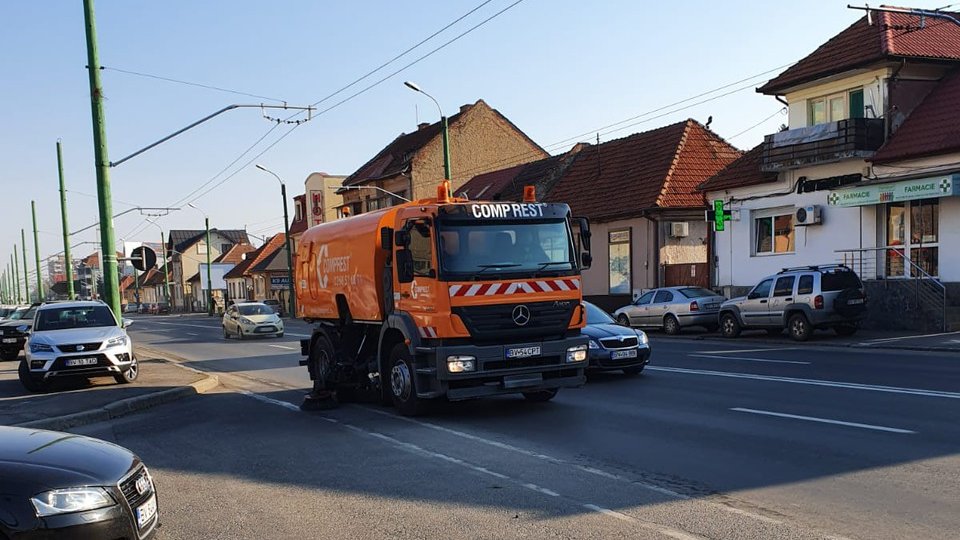 Măsuri împotriva coronavirusului, pe străzile Brașovului