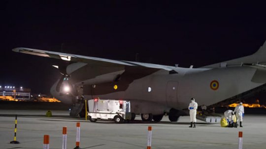 45 de tone de echipamente medicale din Coreea de Sud au ajuns, astăzi, în România